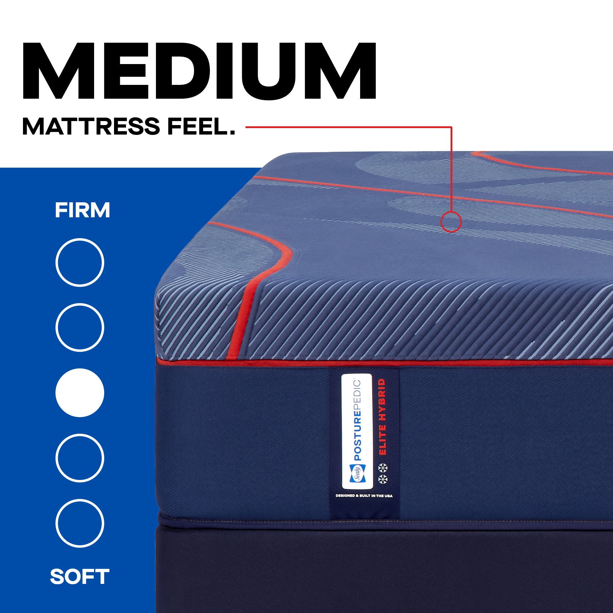 Sealy Posturepedic® Elite High Point II - Hybrid Medium