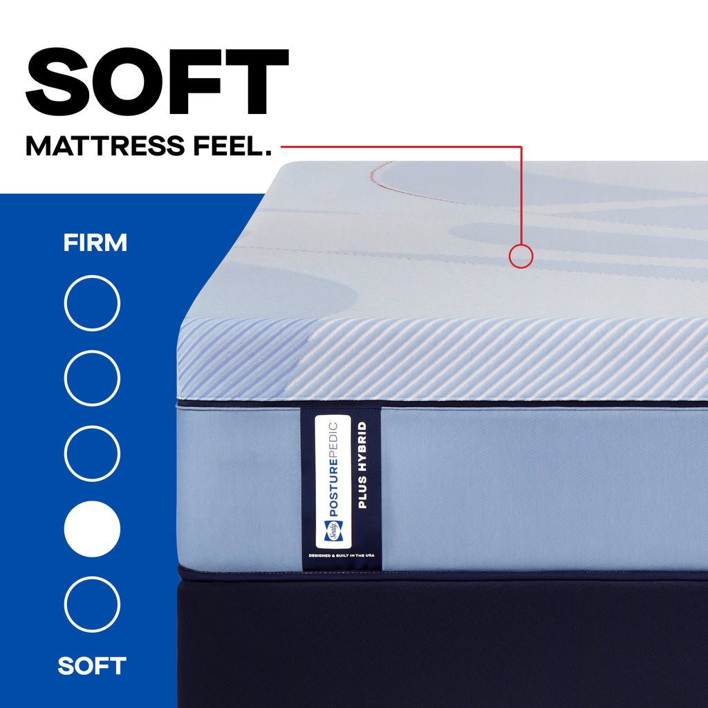 Sealy Posturepedic® Plus Paterson II - Hybrid Soft