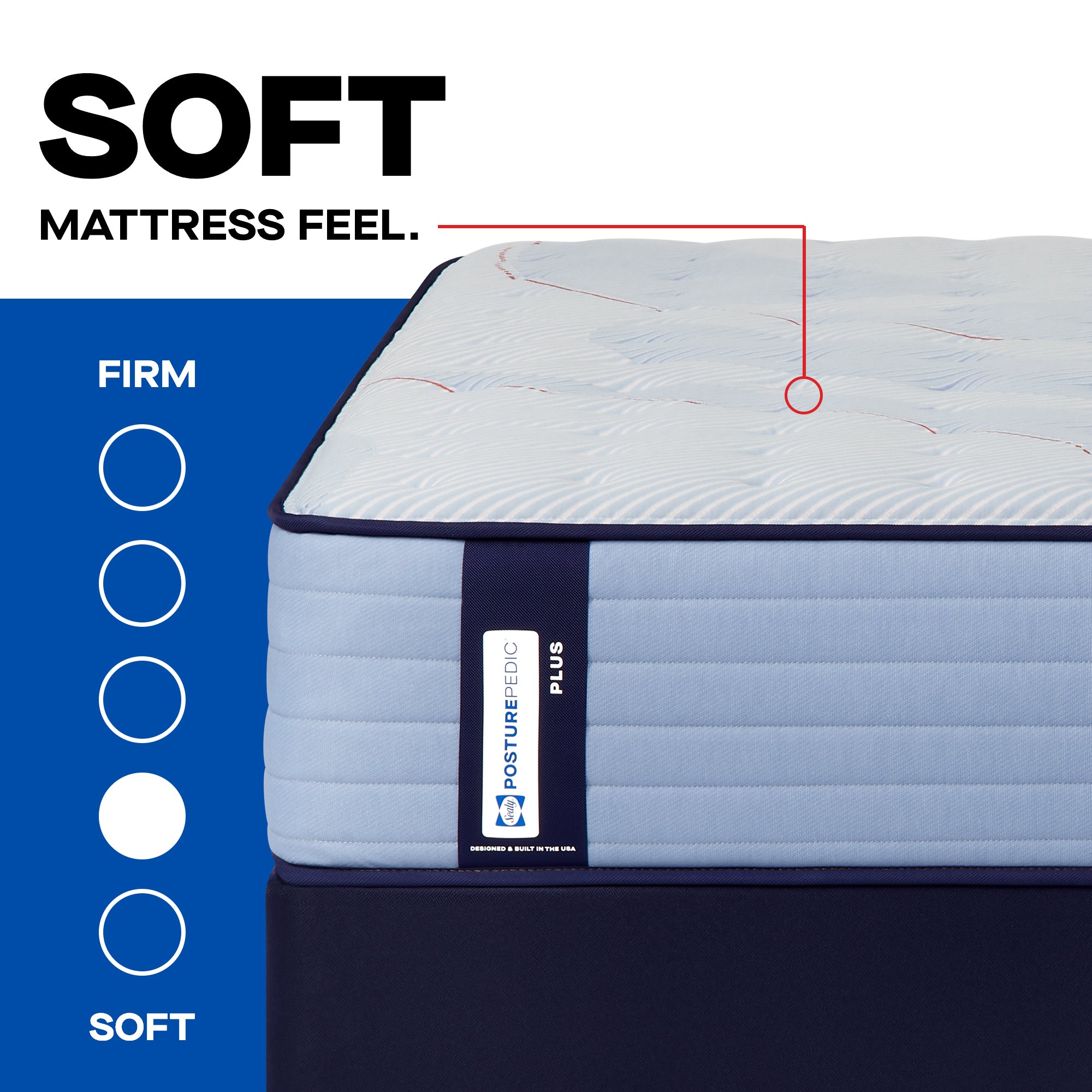 Sealy Posturepedic® Plus Paterson II Soft - Tight Top