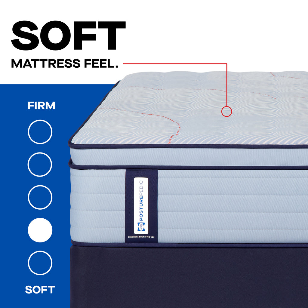 Sealy Posturepedic® Medina II Soft - Euro Pillowtop