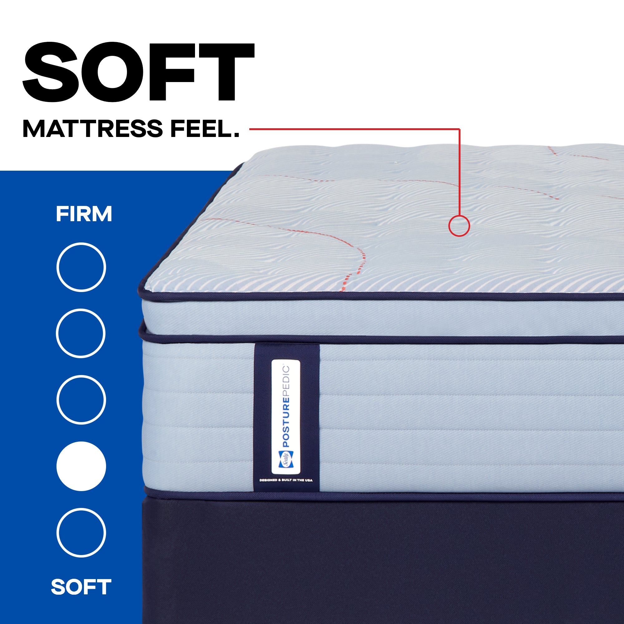Sealy Posturepedic® Medina II Soft - Euro Pillowtop