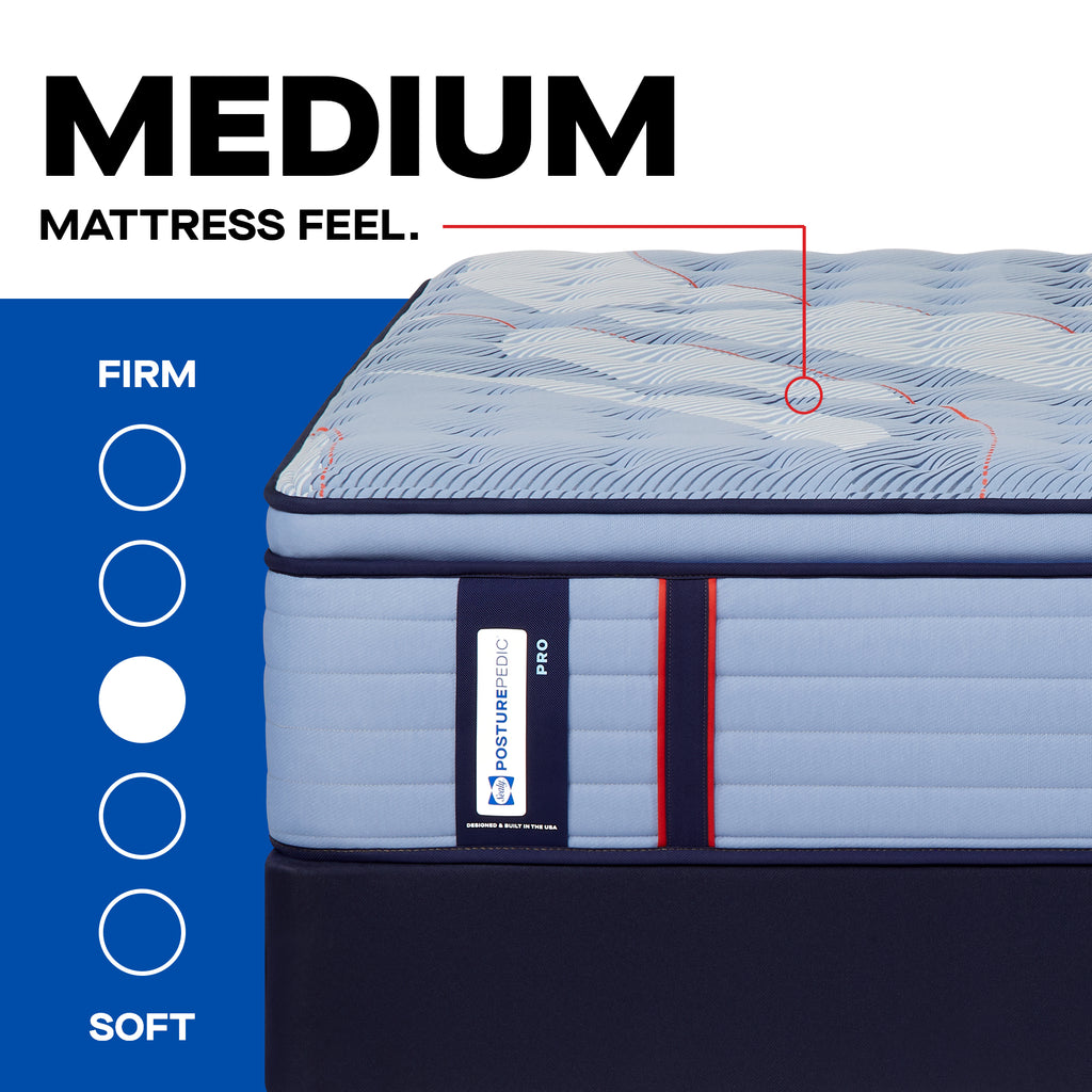 Sealy Posturepedic® Pro Dupont II Medium - Euro Pillowtop