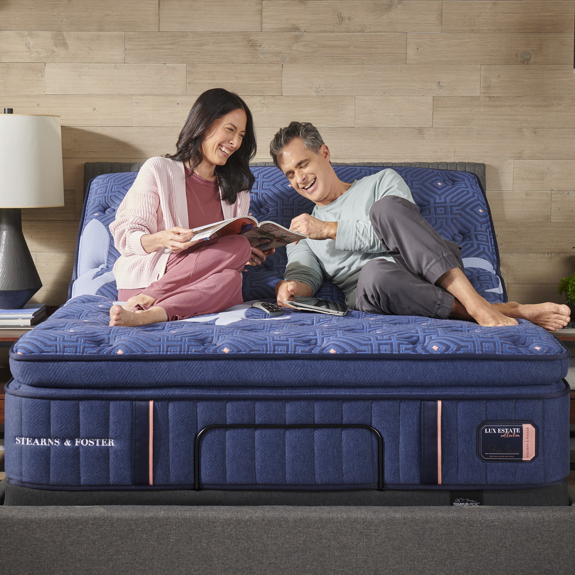 Stearns & Foster® Lux Estate Elite Medium - Euro Pillowtop